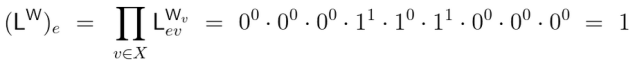 Matrix Coefficient L^W